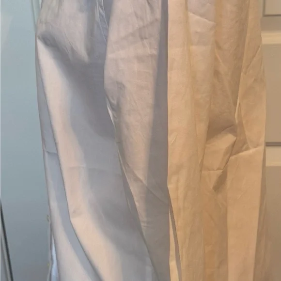 NWT Lauren Ralph Lauren Women’s White Button Down Shirt Ruffled Collar & Sleeves - Picture 5 of 10